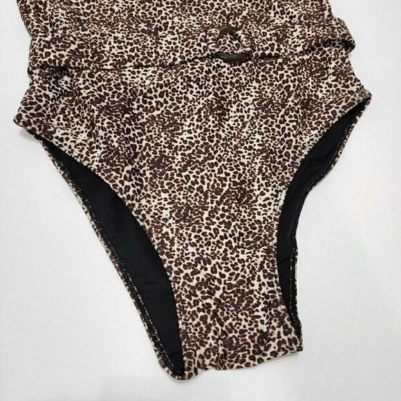 Faithfull The Brand - 10/XL - Women's swim Amalfi One Piece Charlie Leopard 🐆 - Picture 8 of 12